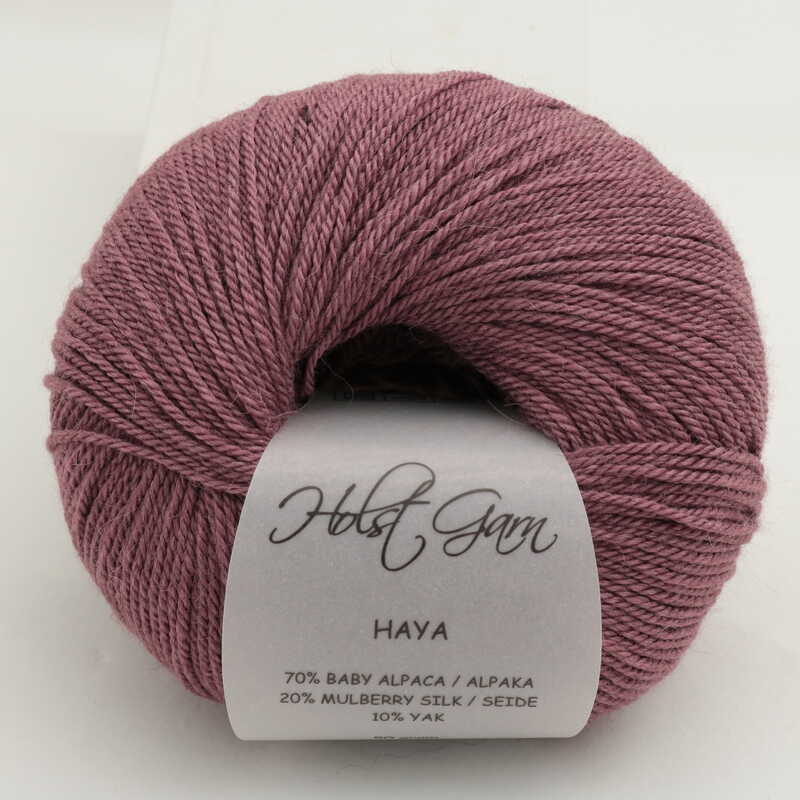 Holst Garn Haya Alpaca Silk Yak Holst Garn Haya Alpaca Silk Yak 14 Mauve Offer 10.44